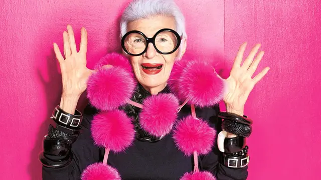 Perjalanan Hidup Iris Apfel, Ikon Fesyen Tertua yang Meninggal Dunia di Usia 102 Tahun