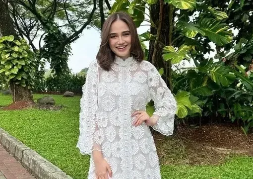 4 Inspirasi Outfit Lebaran Brokat ala Selebriti Wanita, Terasa Lebih Mewah dan Elegan